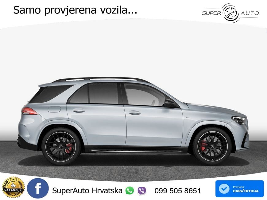 Mercedes AMG GLE 53 (435 KS) EQ Boost 4MATIC+ AMG SPEEDSHIFT TCT 9G LED+GR SJED+ACC