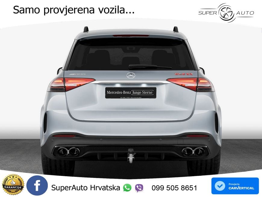 Mercedes AMG GLE 53 (435 KS) EQ Boost 4MATIC+ AMG SPEEDSHIFT TCT 9G LED+GR SJED+ACC