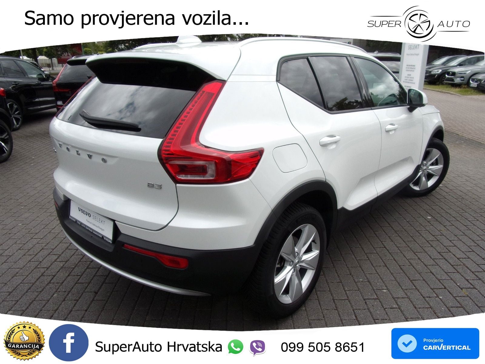 Volvo XC40 2.0 B3 163 KS Automatic LED+GR SJED+ACC