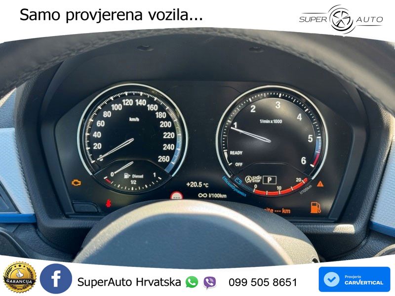 BMW X1 18d (150 KS) Steptronic M Sport LED+GR SJED+ACC