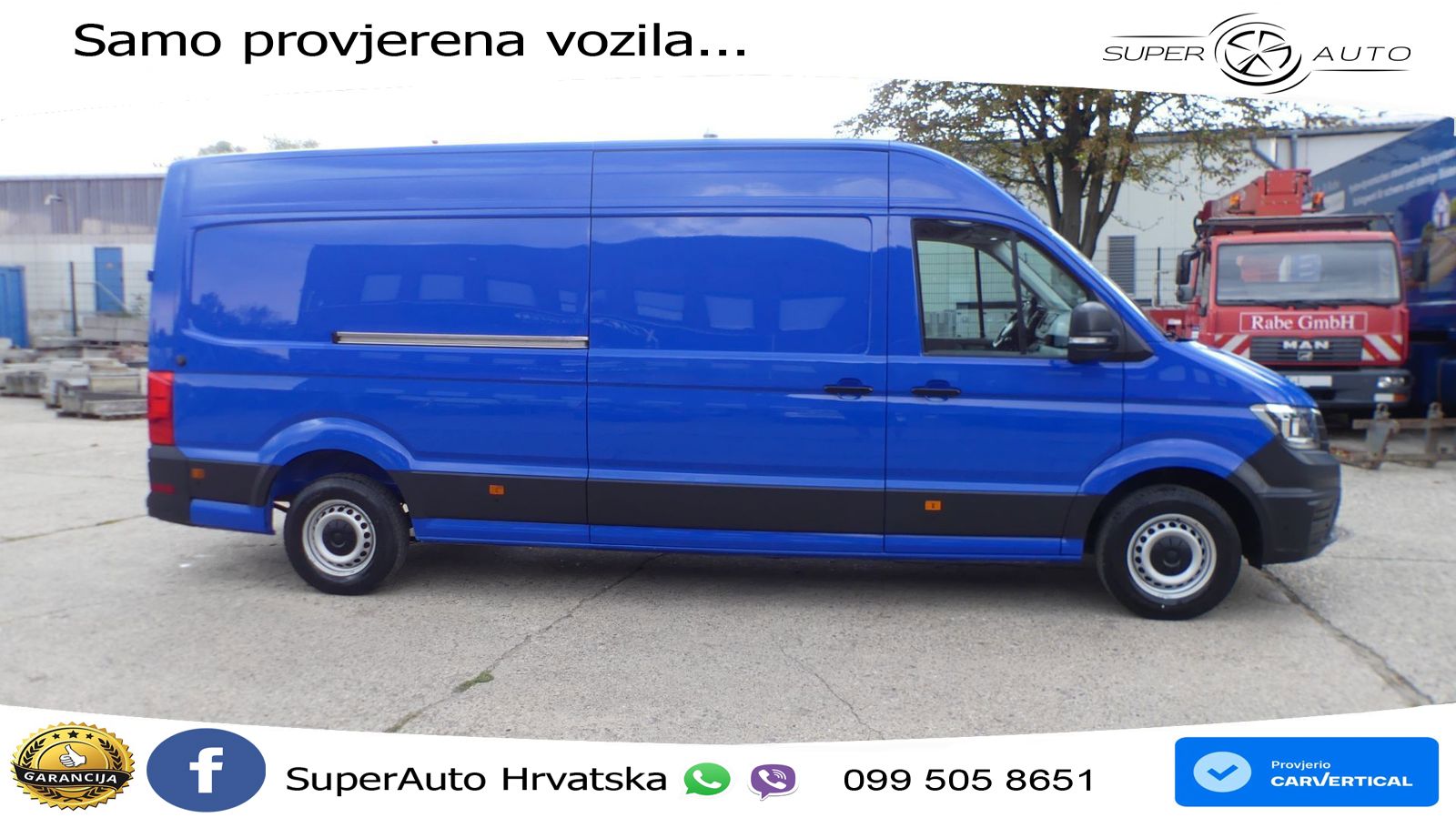 Volkswagen Crafter Maxi L4H2*Klima*Navi*Kamera*PDC*Carplay 140 KS