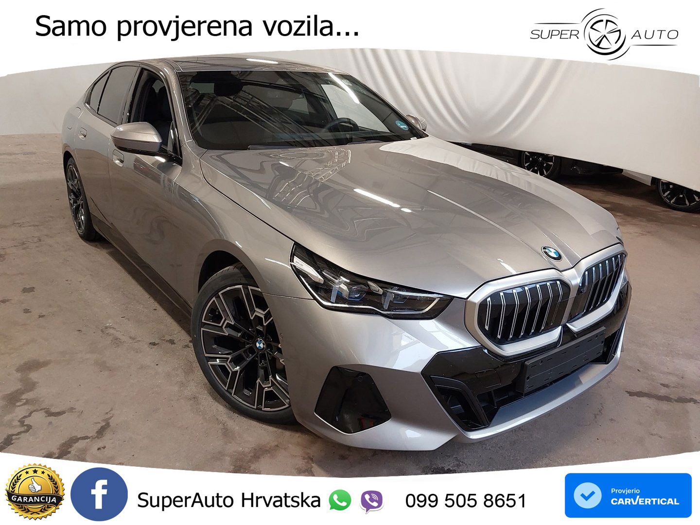 BMW 520i (208 KS) Steptronic M Sport LED+GR SJED+ACC