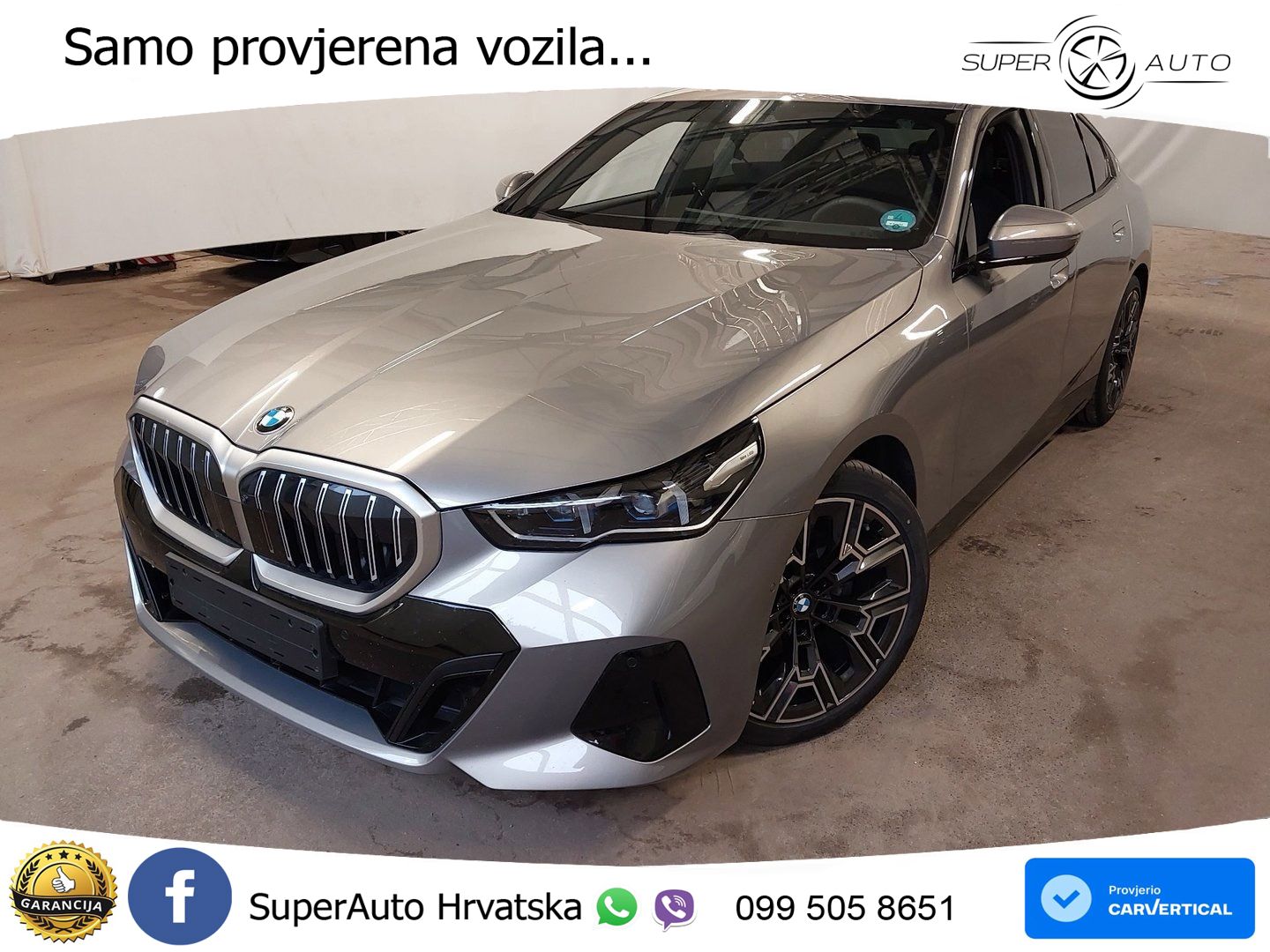 BMW 520i (208 KS) Steptronic M Sport LED+GR SJED+ACC