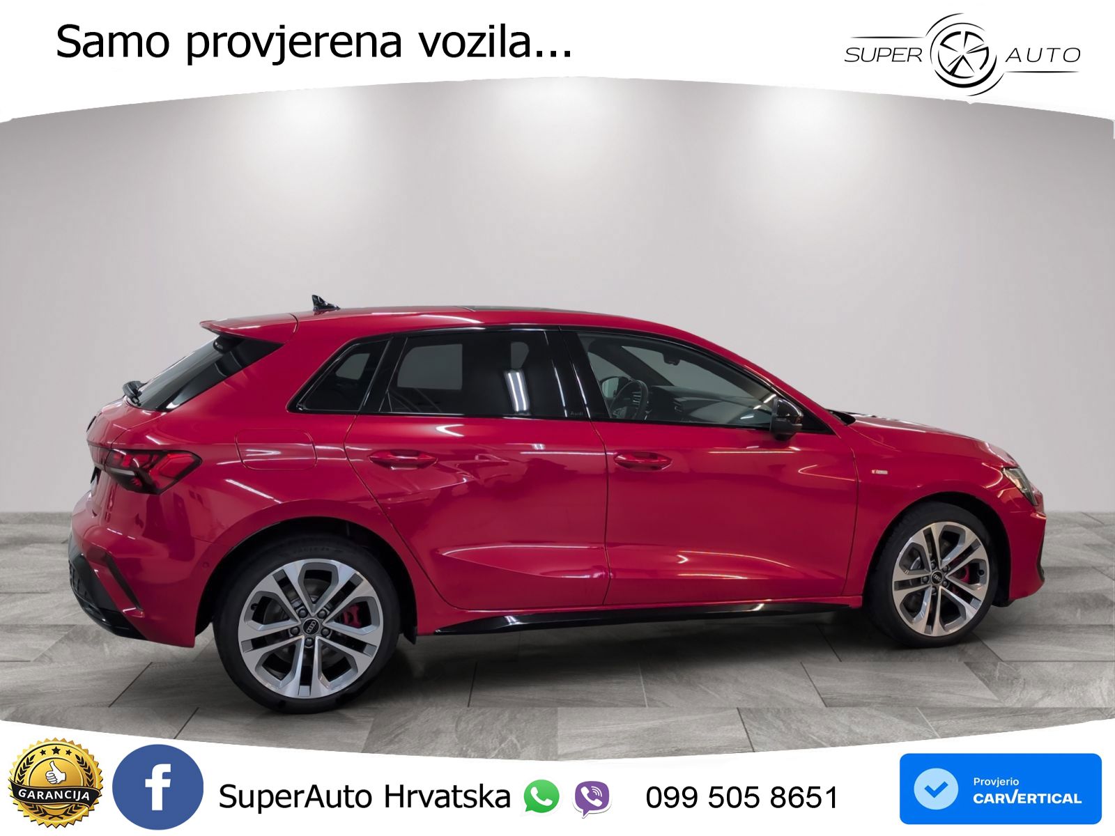 Audi A3 45 TFSIe (272 KS) S tronic S line LED+GR SJED+ACC