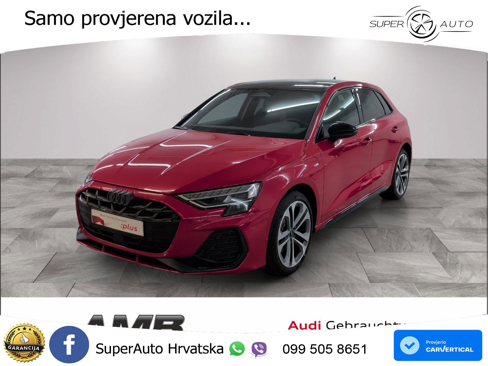 Audi A3 45 TFSIe (272 KS) S tronic S line LED+GR SJED+ACC