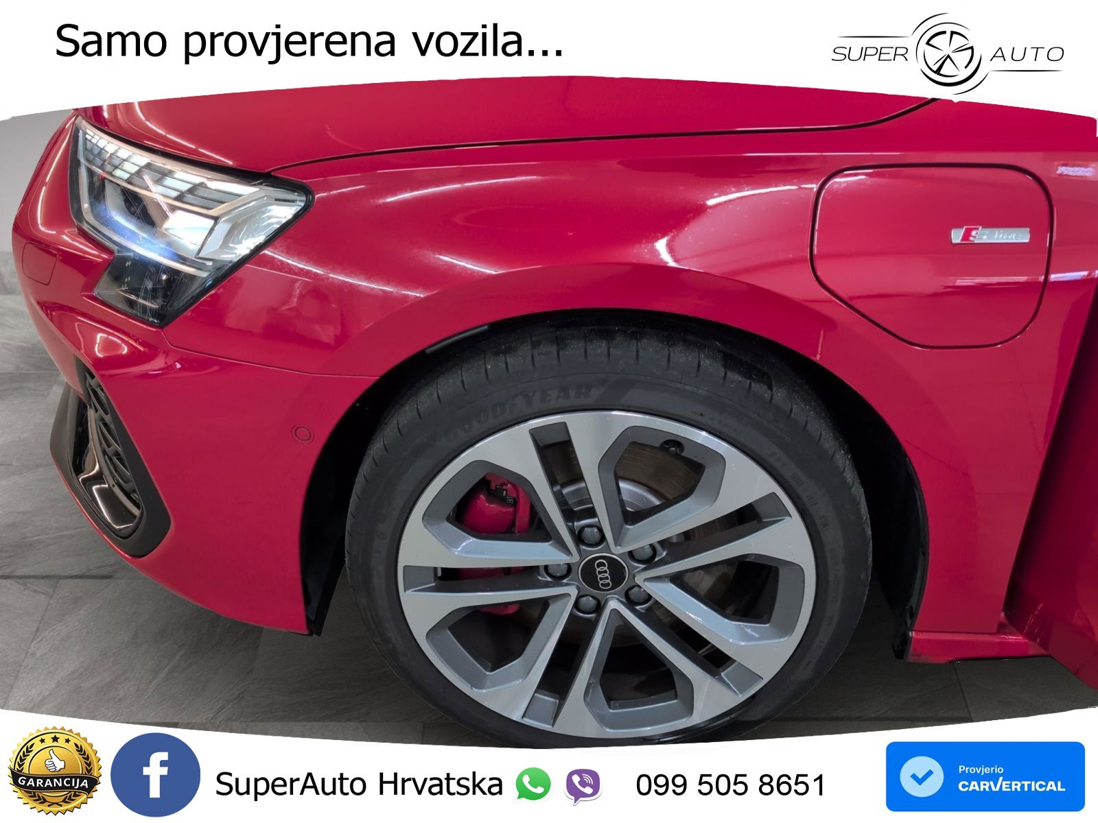 Audi A3 45 TFSIe (272 KS) S tronic S line LED+GR SJED+ACC