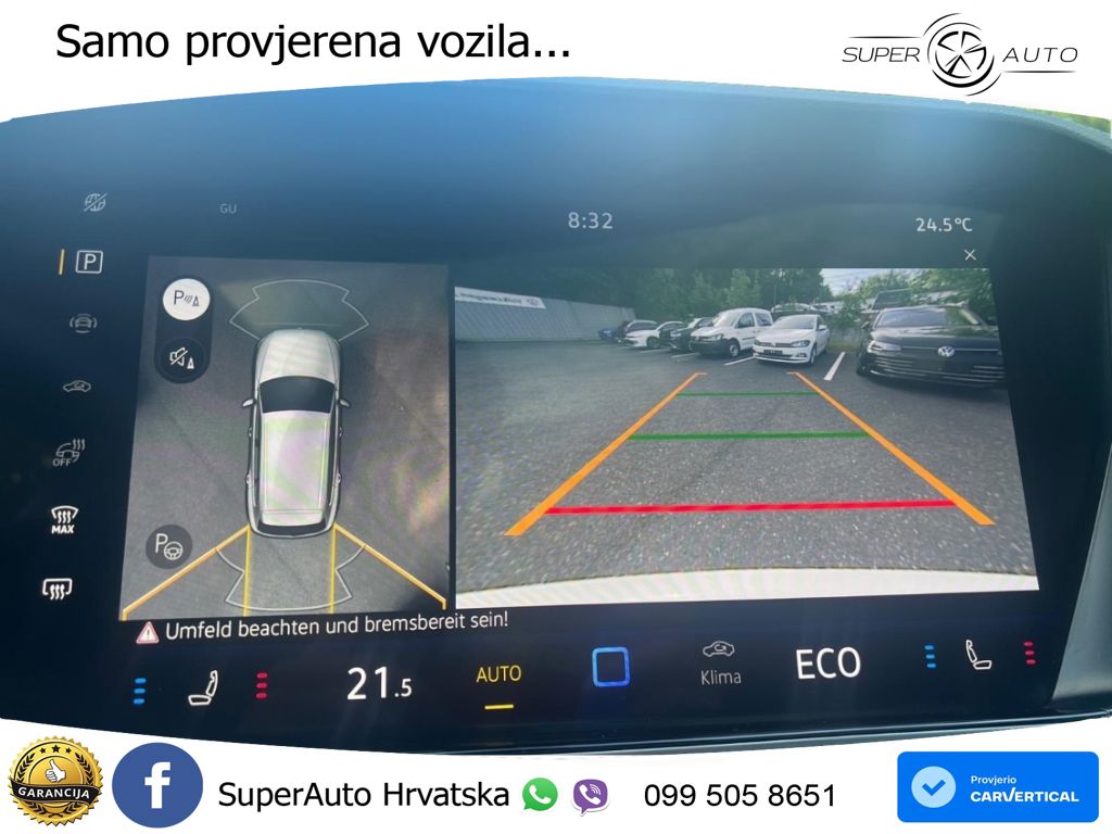 Volkswagen Touareg 3.0 V6 TDI (286 KS) 4MOTION Tiptronic ZRAČNI+ACC+GR SJED+KAM+PANO