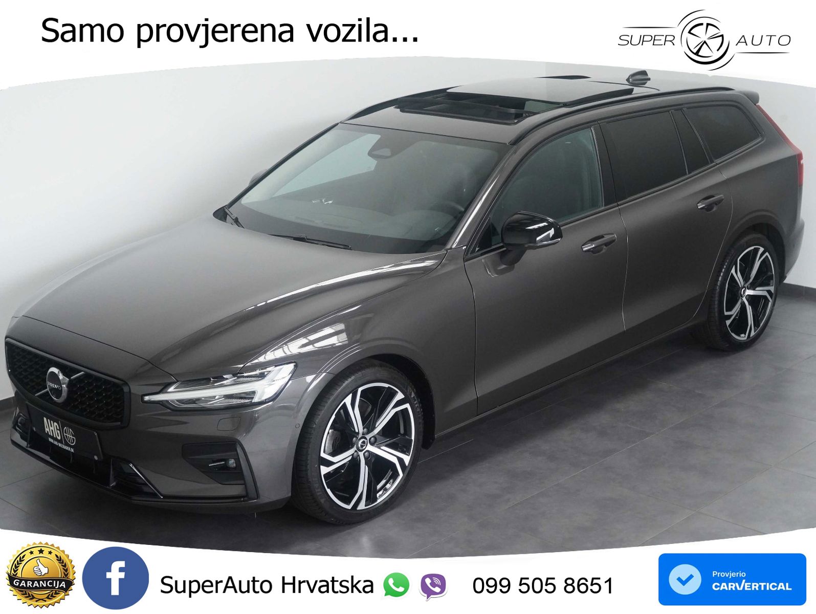 Volvo V60 2.0 B4 Benzin DCT LED+GR SJED+ACC