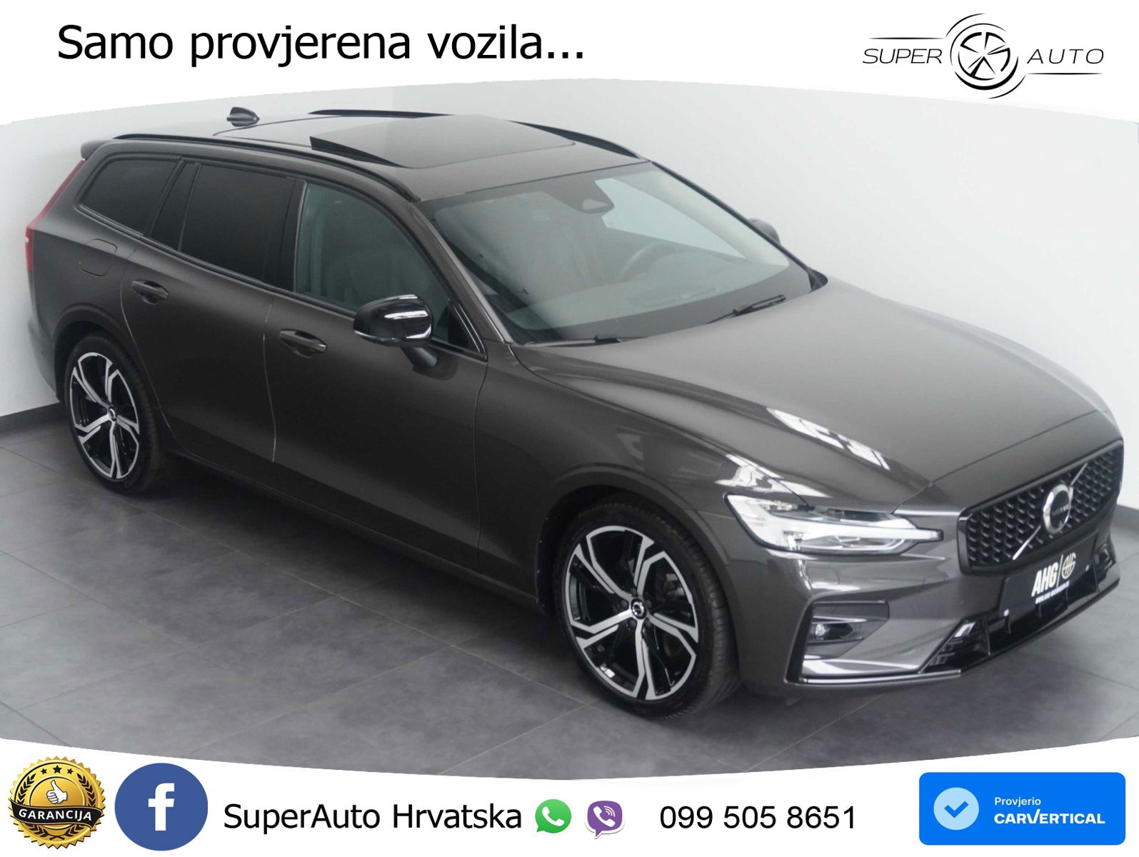 Volvo V60 2.0 B4 Benzin DCT LED+GR SJED+ACC