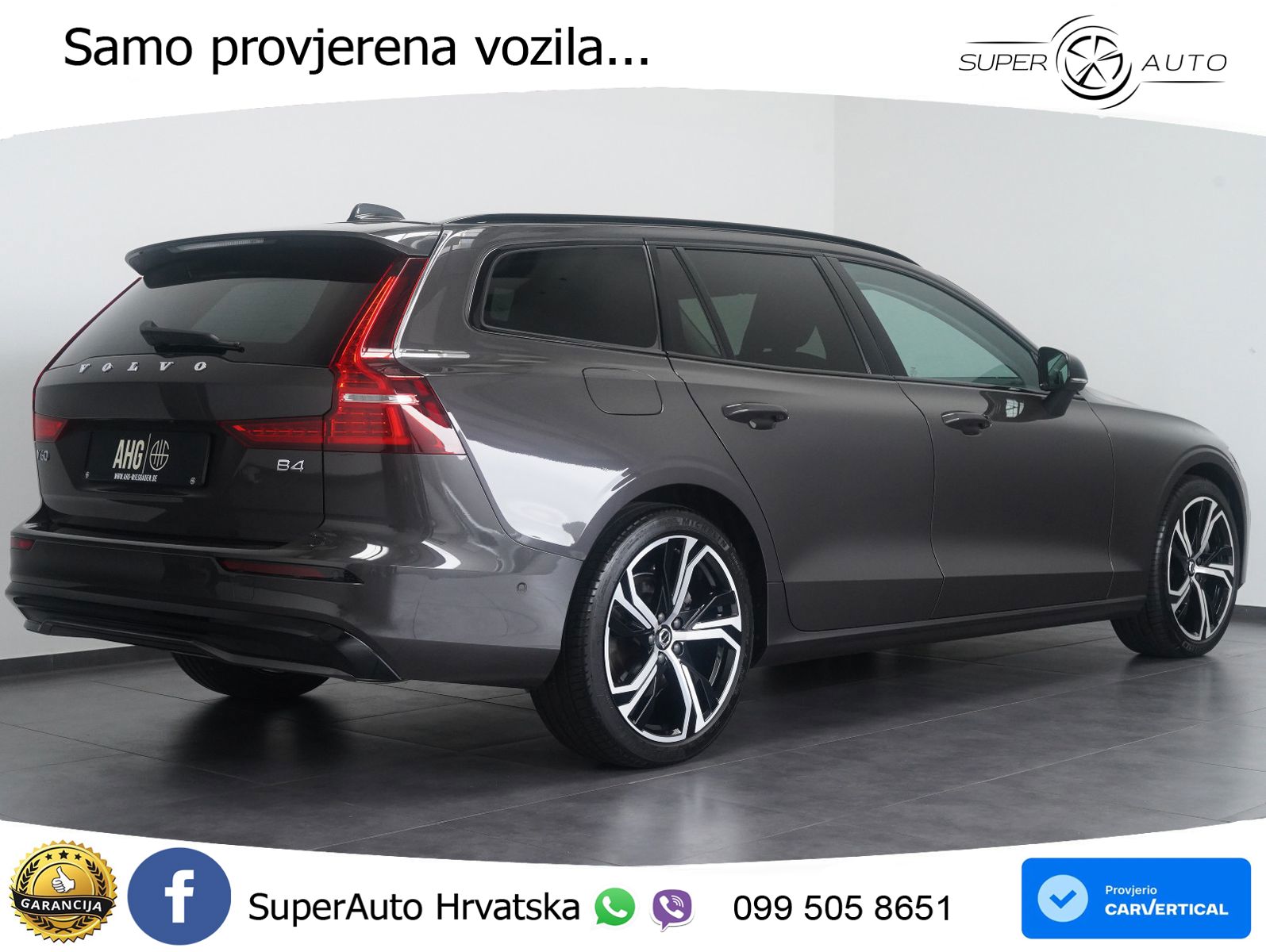 Volvo V60 2.0 B4 Benzin DCT LED+GR SJED+ACC