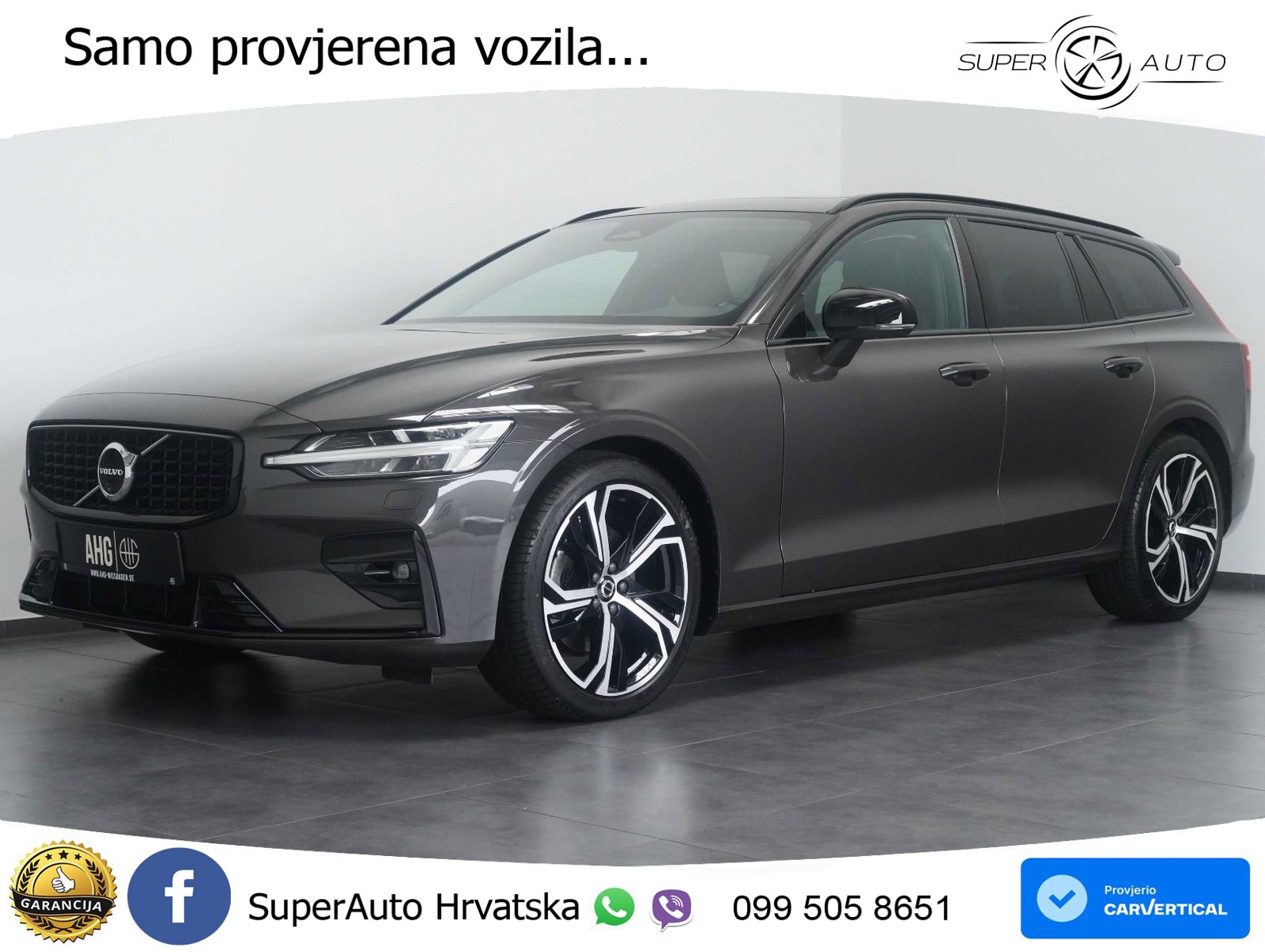 Volvo V60 2.0 B4 Benzin DCT LED+GR SJED+ACC