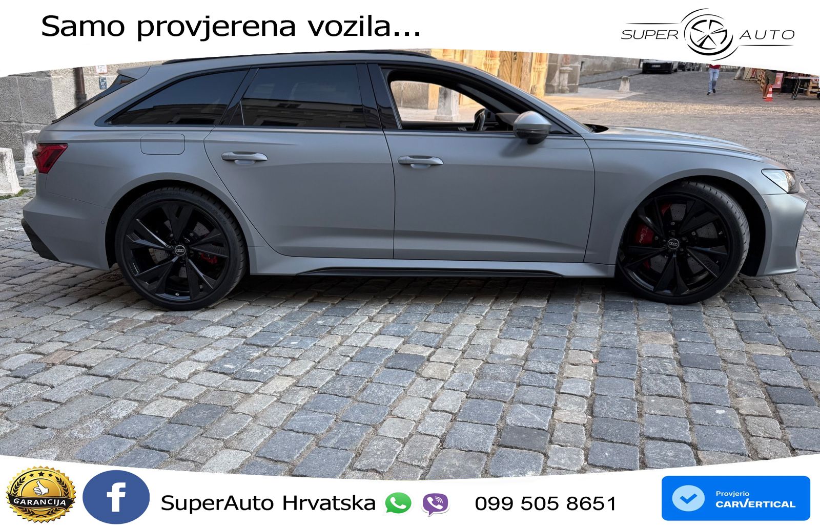 Audi RS6 Avant 4.0 TFSI V8 (600 KS) quattro Tiptronic LED+GR SJED+ACC