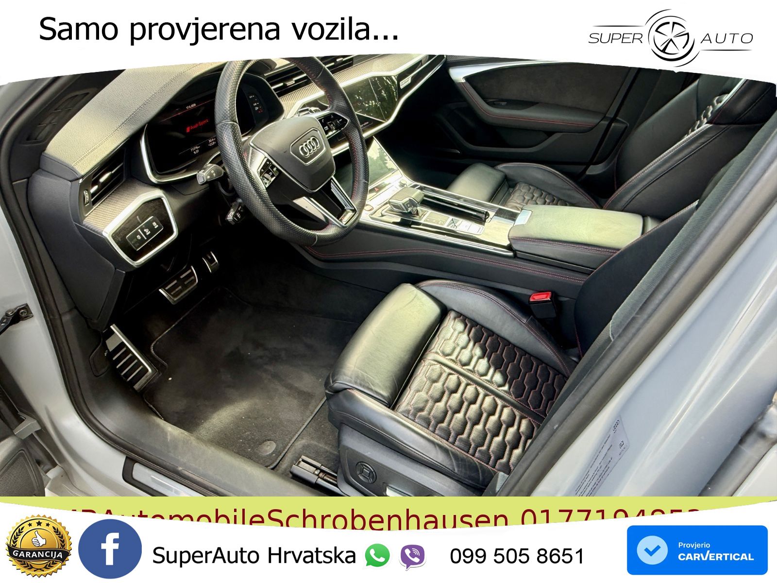 Audi RS6 Avant 4.0 TFSI V8 (600 KS) quattro Tiptronic LED+GR SJED+ACC