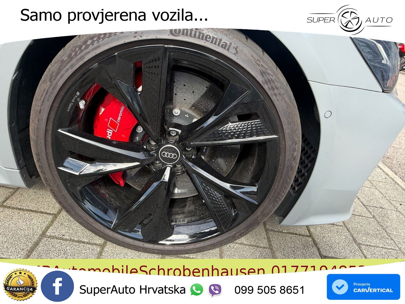Audi RS6 Avant 4.0 TFSI V8 (600 KS) quattro Tiptronic LED+GR SJED+ACC