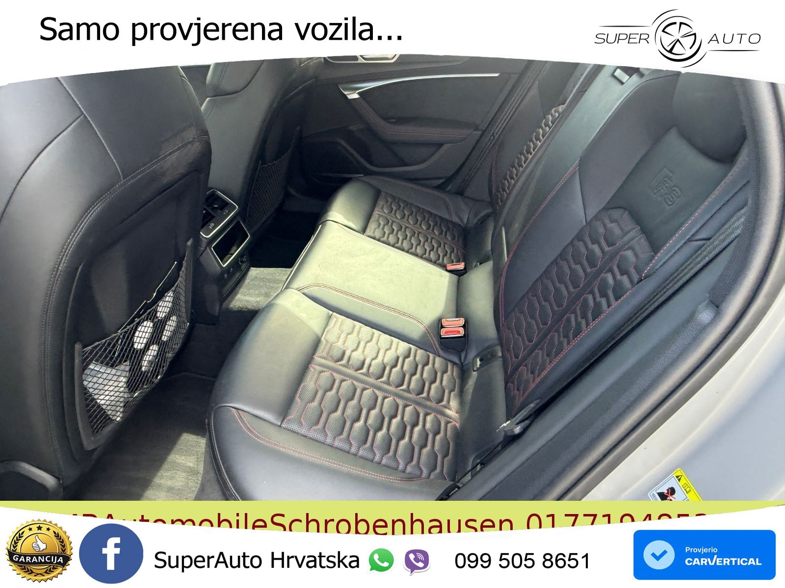 Audi RS6 Avant 4.0 TFSI V8 (600 KS) quattro Tiptronic LED+GR SJED+ACC