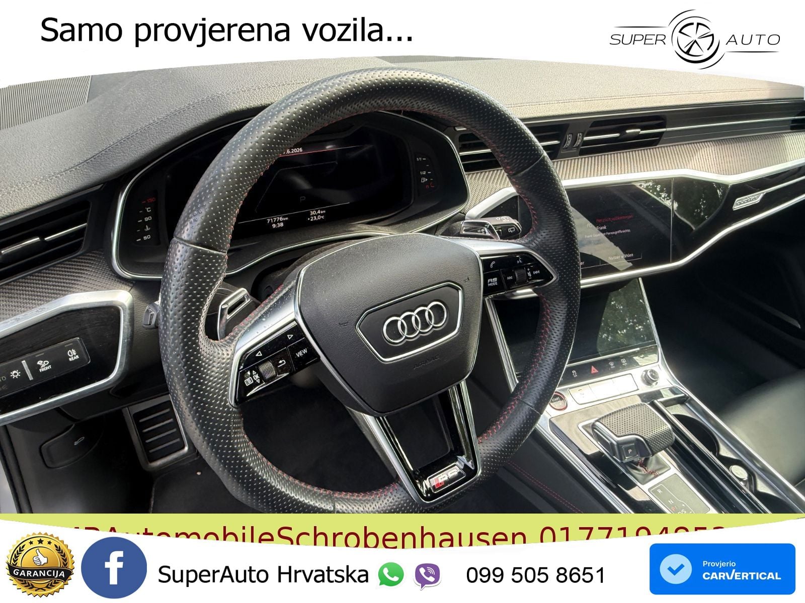 Audi RS6 Avant 4.0 TFSI V8 (600 KS) quattro Tiptronic LED+GR SJED+ACC