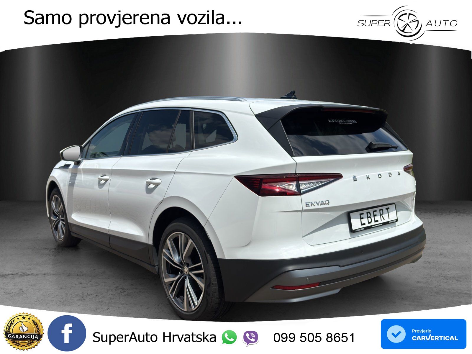 Škoda Enyaq iV 80x 82 kWh (265 KS) AWD LED+GR SJED+ACC