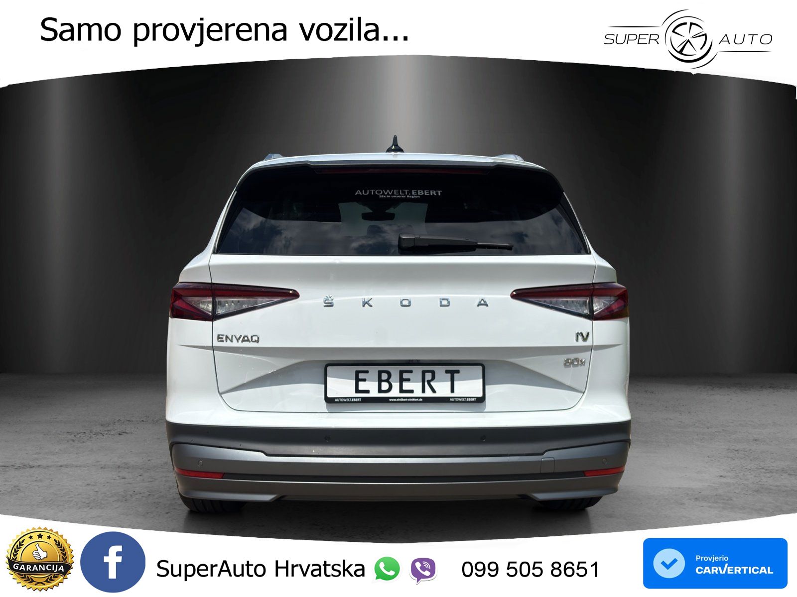 Škoda Enyaq iV 80x 82 kWh (265 KS) AWD LED+GR SJED+ACC