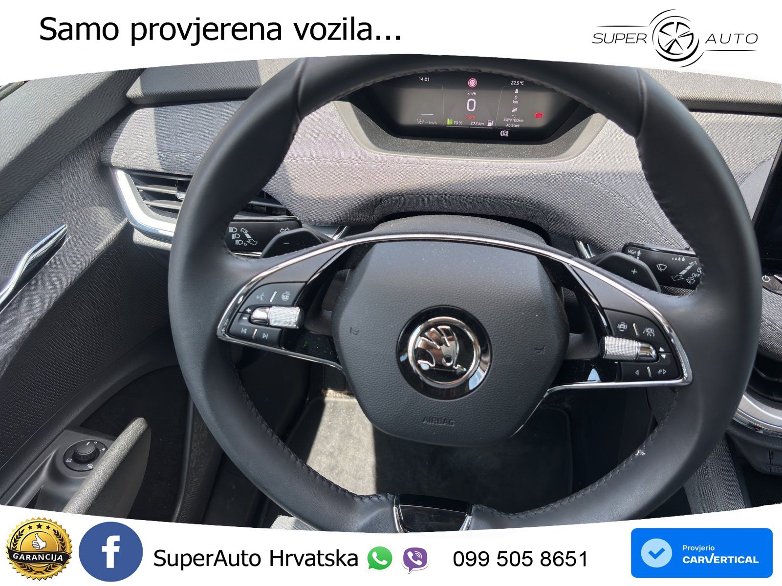 Škoda Enyaq iV 80x 82 kWh (265 KS) AWD LED+GR SJED+ACC