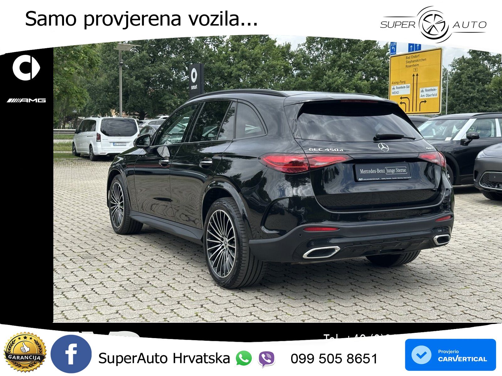 Mercedes GLC 450d (367 KS) 4MATIC 9G-TRONIC AMG ACC+HEAD+GR SJED+360+PANO