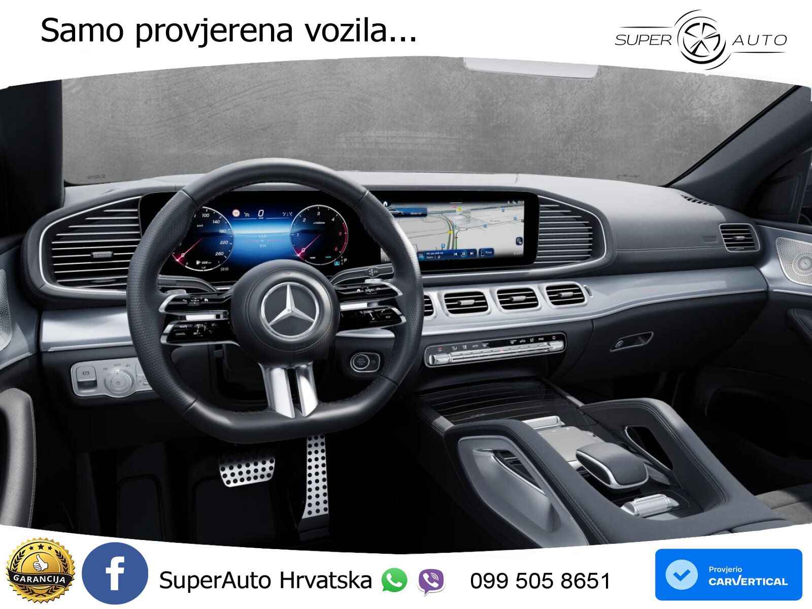 Mercedes GLE Coupe 300d (269 KS) EQ Boost 4MATIC 9G-TRONIC AMG ZRAČNI+ACC+GR SJED+360+PANO