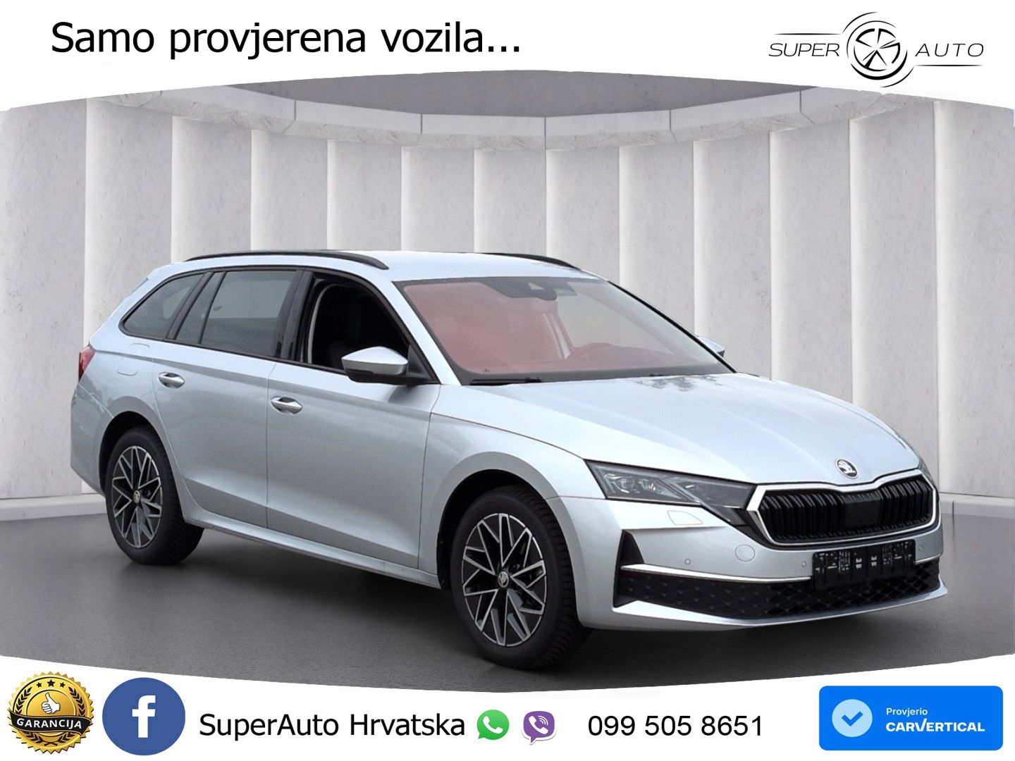Škoda Octavia Combi 2.0 TDI (150 KS) DSG MATRIX+GR SJED+KAM