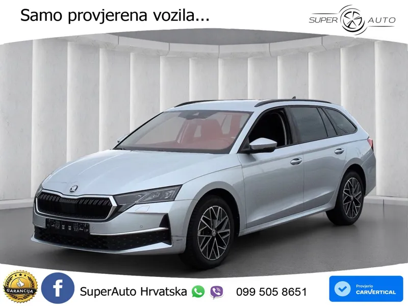 Škoda Octavia Combi 2.0 TDI (150 KS) DSG MATRIX+GR SJED+KAM