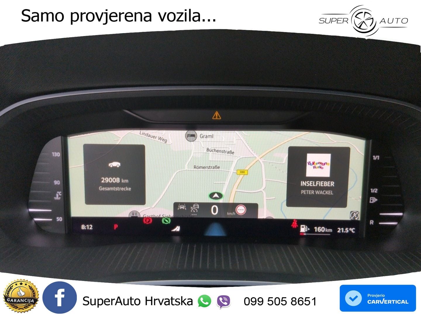 Škoda Octavia Combi 2.0 TDI (150 KS) DSG MATRIX+GR SJED+KAM