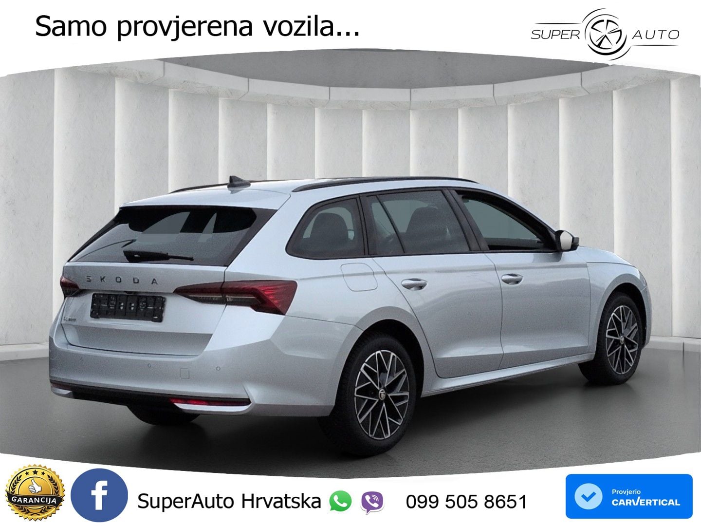 Škoda Octavia Combi 2.0 TDI (150 KS) DSG MATRIX+GR SJED+KAM