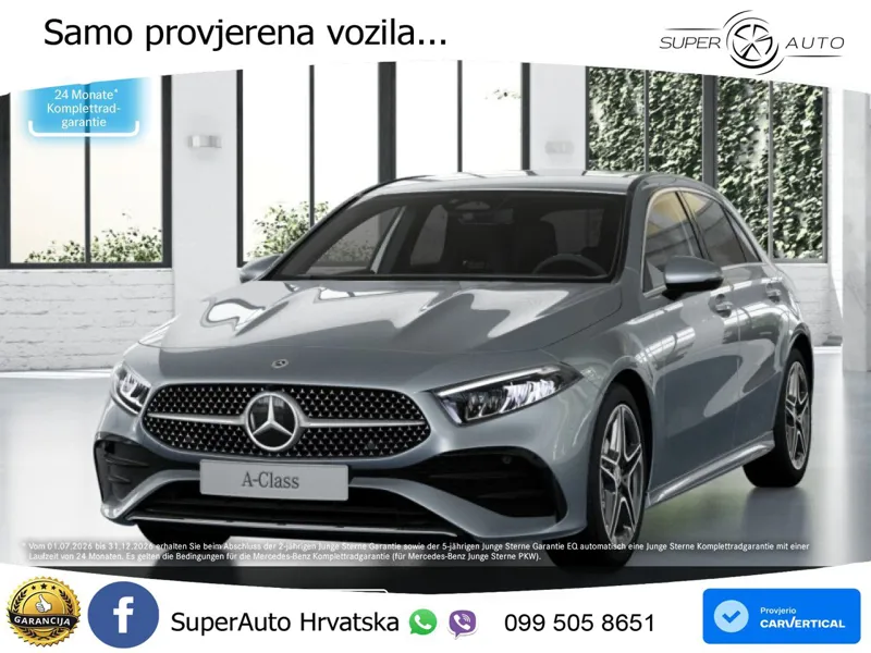 Mercedes-Benz A 180 7G-DCT AMG LED+GR SJED+ACC