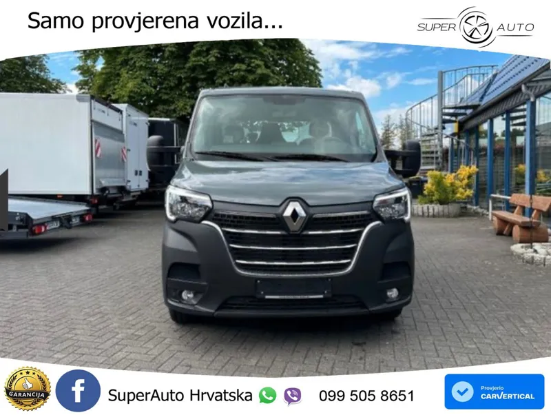 Renault Master 2.3*Klima*Navi*Luftfeder*Aluminiuma.bau 163 KS