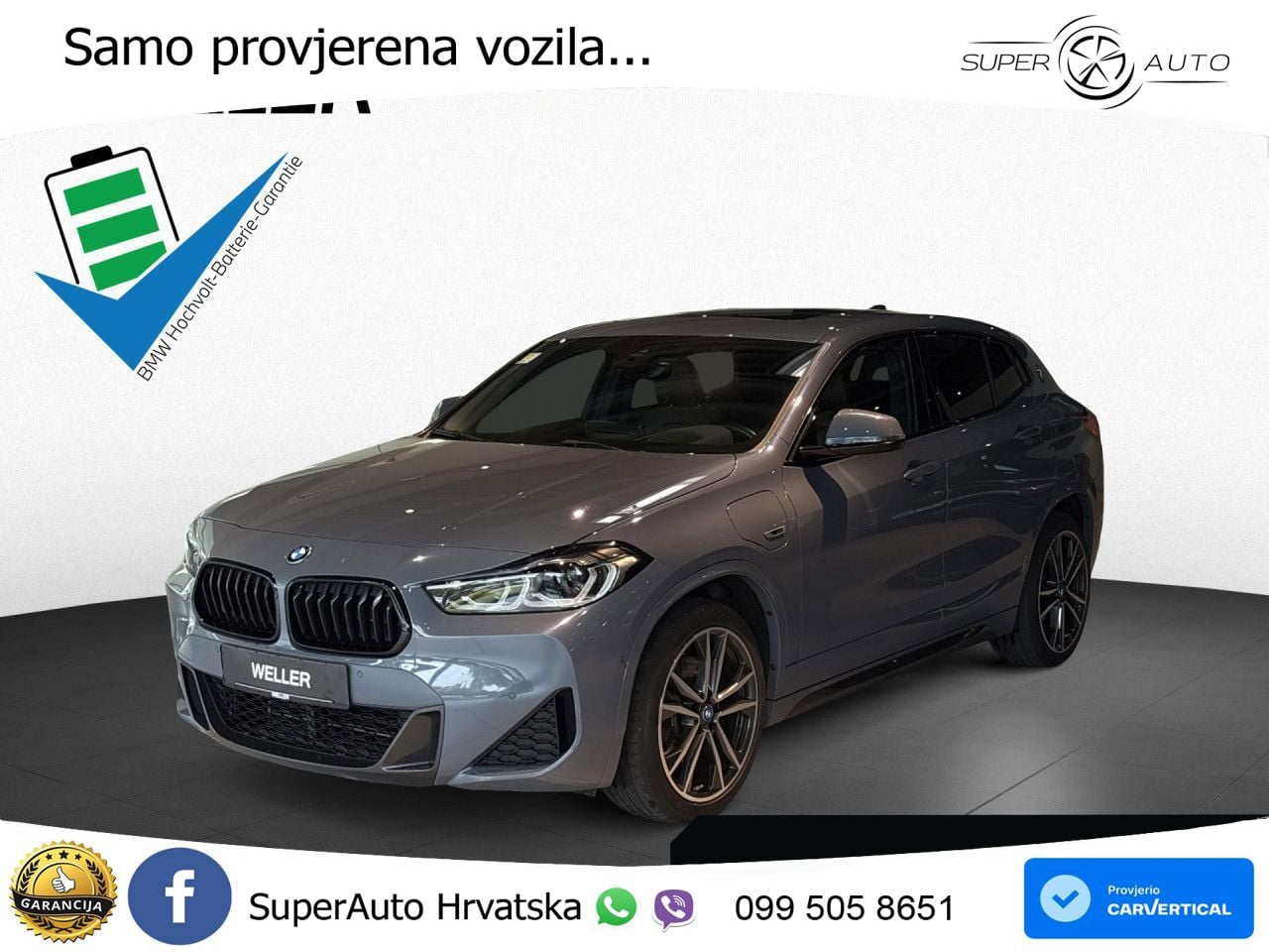 BMW X2 xDrive25e Steptronic M Sport LED+GR SJED+ACC