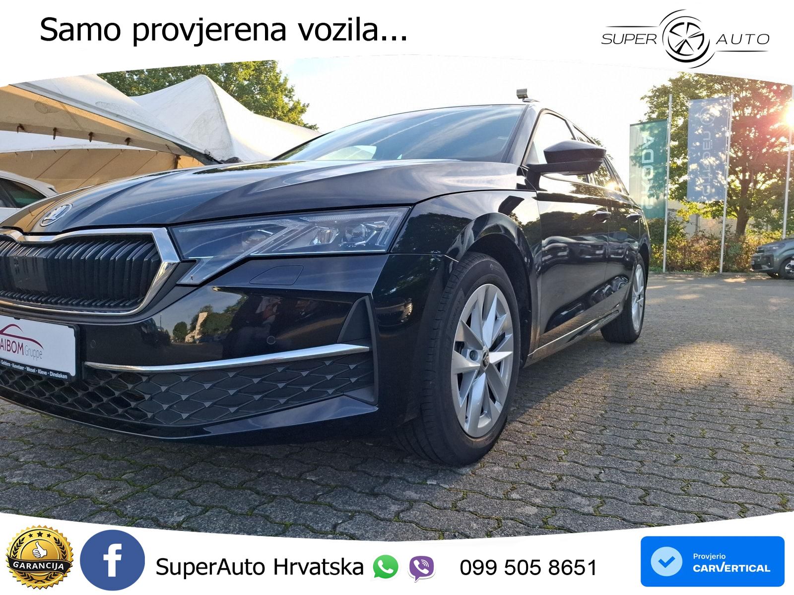 Škoda Octavia Combi 2.0 TDI (150 KS) DSG Selection MATRIX+GR SJED+KAM