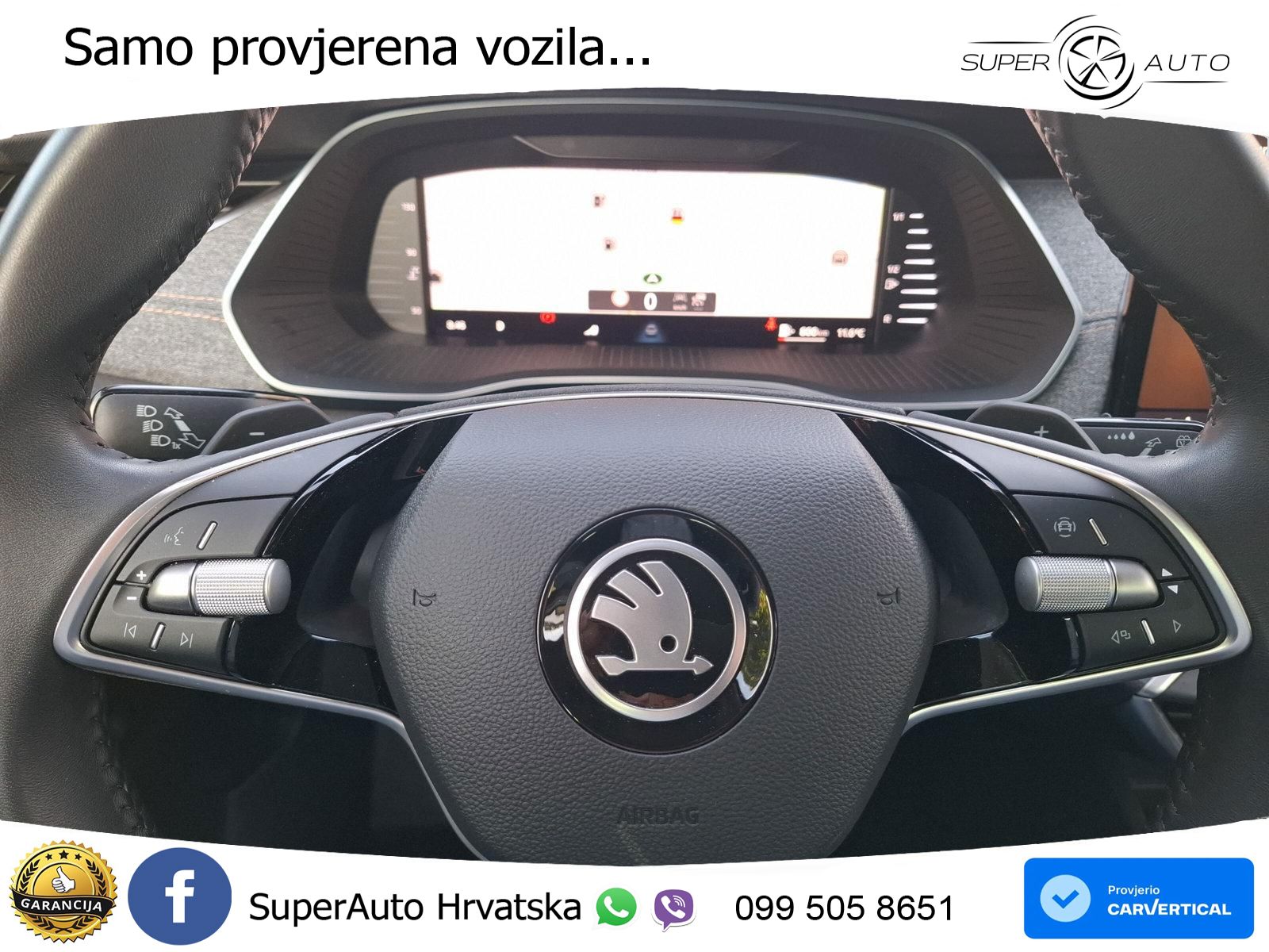 Škoda Octavia Combi 2.0 TDI (150 KS) DSG Selection MATRIX+GR SJED+KAM