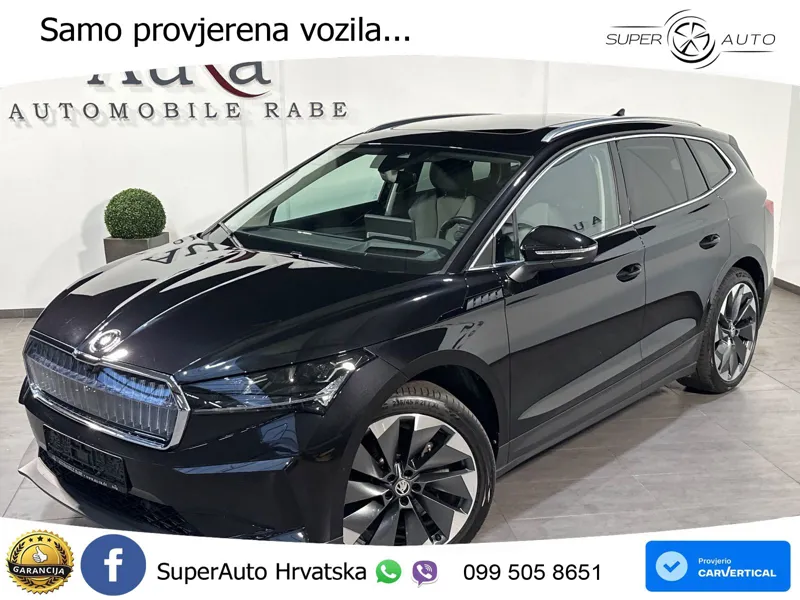 Škoda Enyaq iV 80x 82 kWh (265 KS) AWD LED+GR SJED+ACC