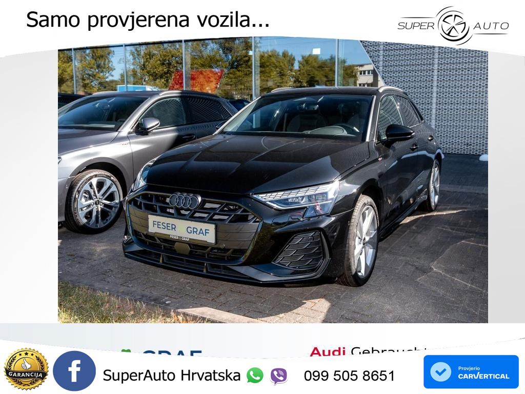 Audi A3 35 TFSI (150 KS) S tronic 2x S line LED+GR SJED+ACC