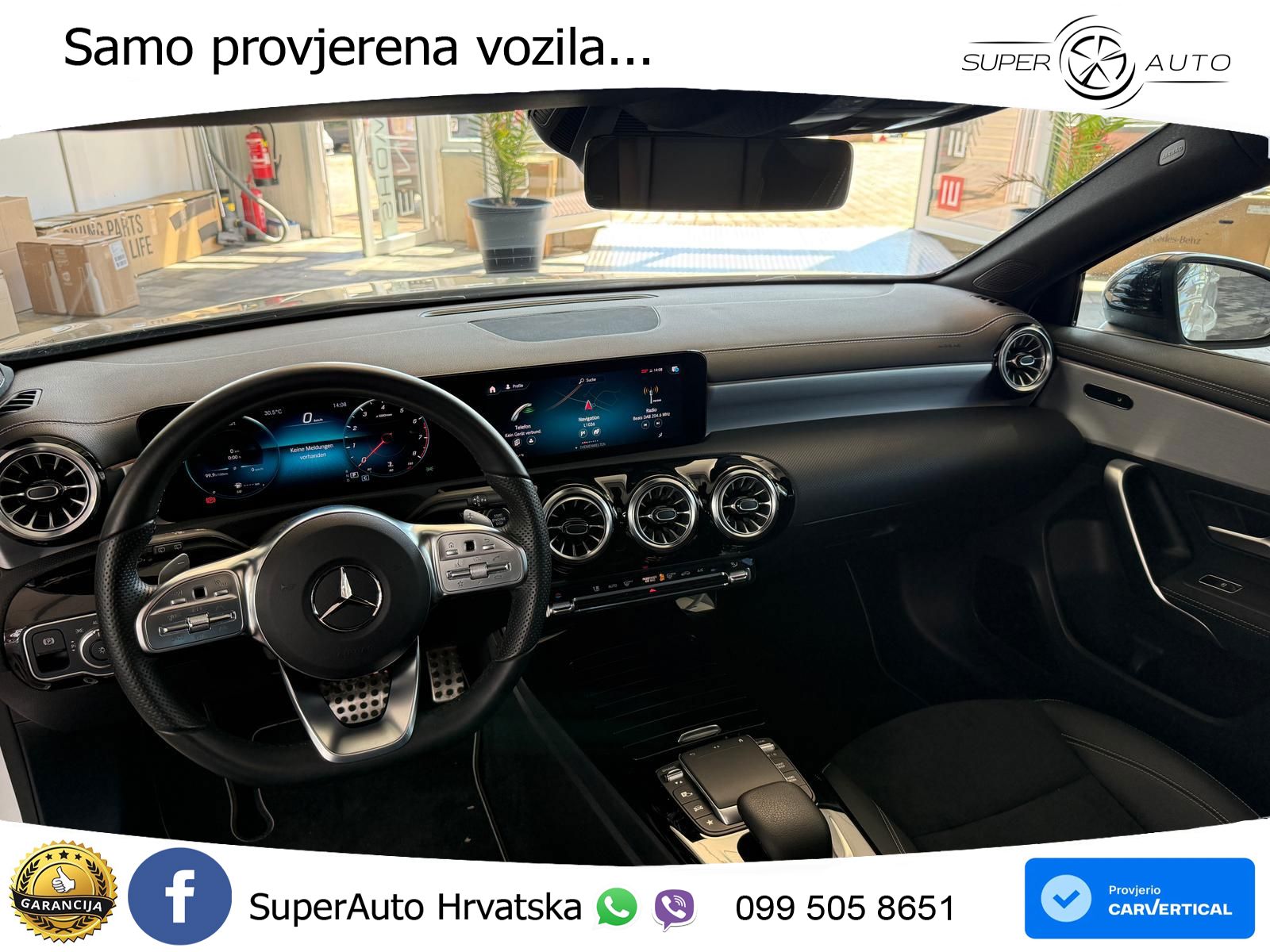 Mercedes-Benz A 200 7G-DCT AMG LED+GR SJED+ACC