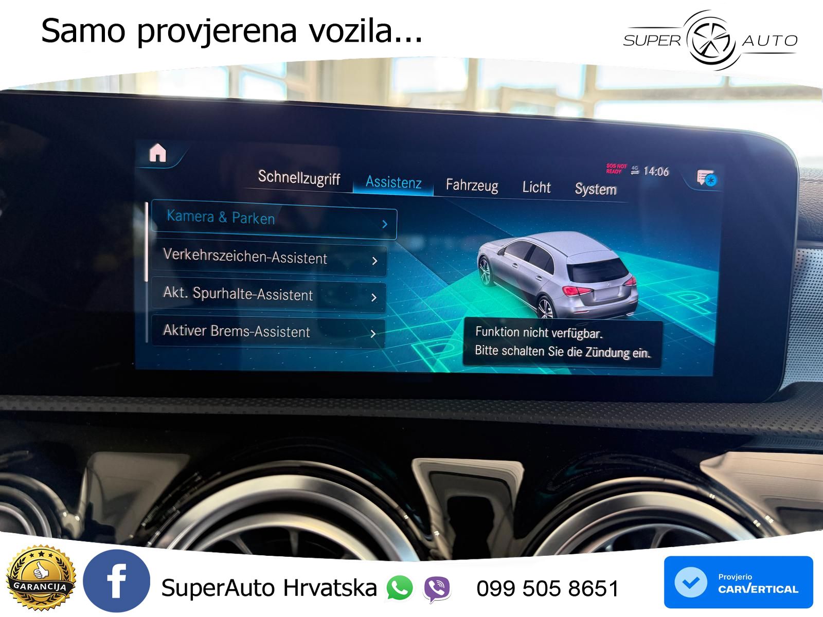 Mercedes-Benz A 200 7G-DCT AMG LED+GR SJED+ACC