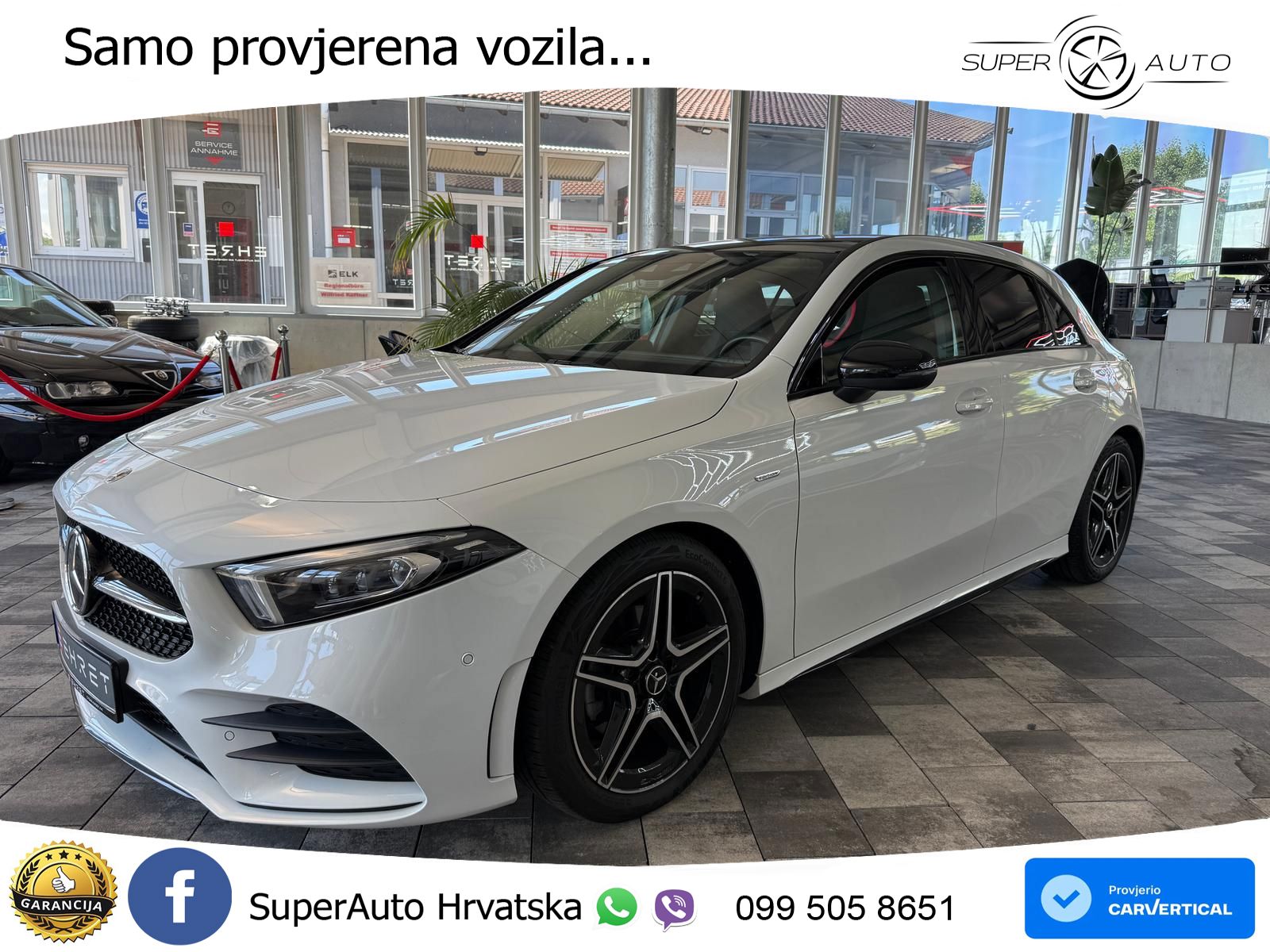 Mercedes-Benz A 200 7G-DCT AMG LED+GR SJED+ACC