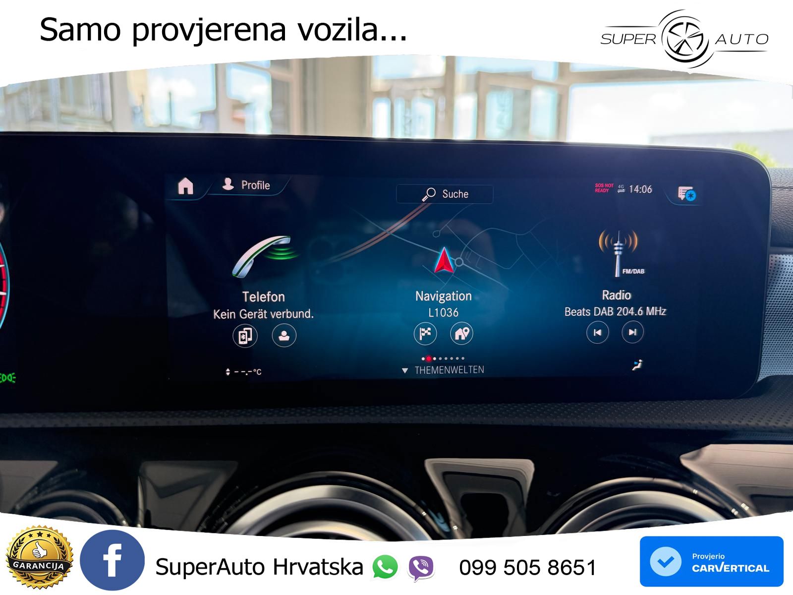 Mercedes-Benz A 200 7G-DCT AMG LED+GR SJED+ACC