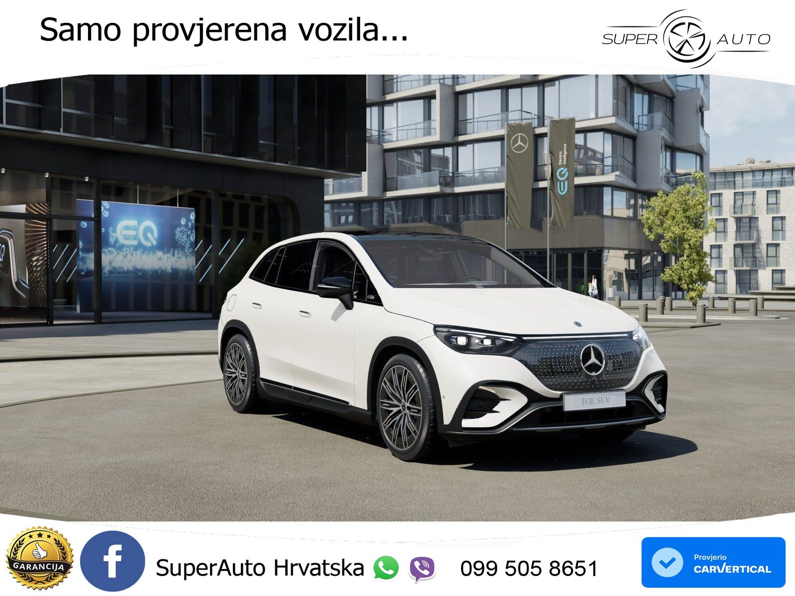 Mercedes EQE SUV 350 98 kWh (292 KS) 4MATIC AMG ACC+GR SJED+360+PANO