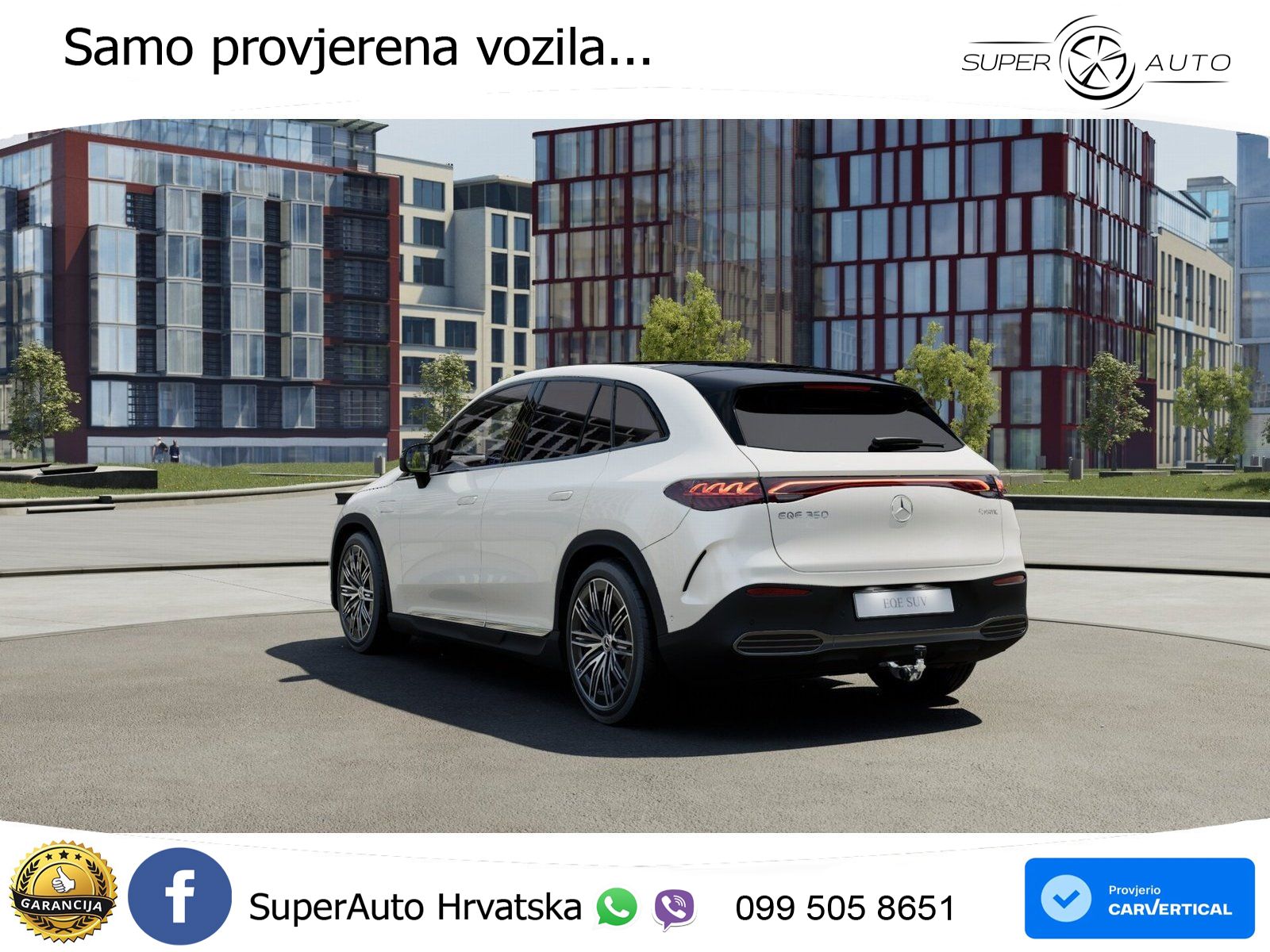 Mercedes EQE SUV 350 98 kWh (292 KS) 4MATIC AMG ACC+GR SJED+360+PANO