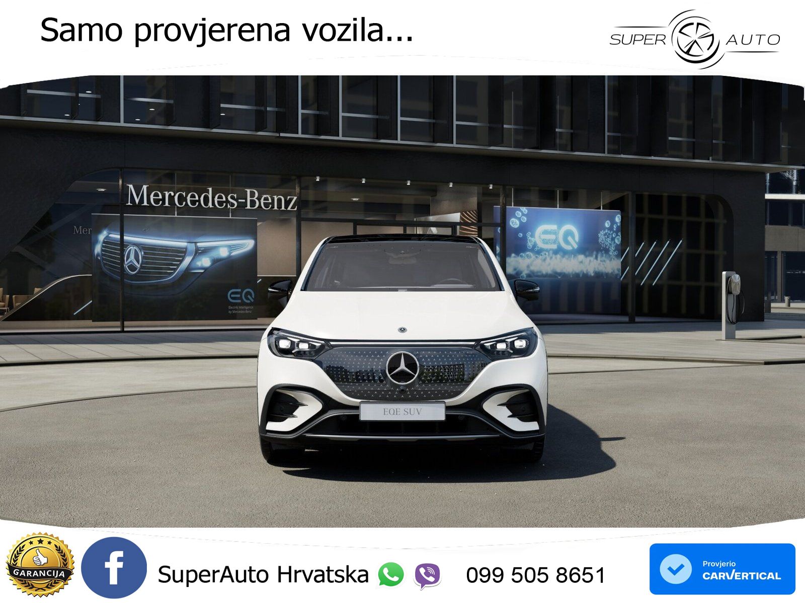Mercedes EQE SUV 350 98 kWh (292 KS) 4MATIC AMG ACC+GR SJED+360+PANO
