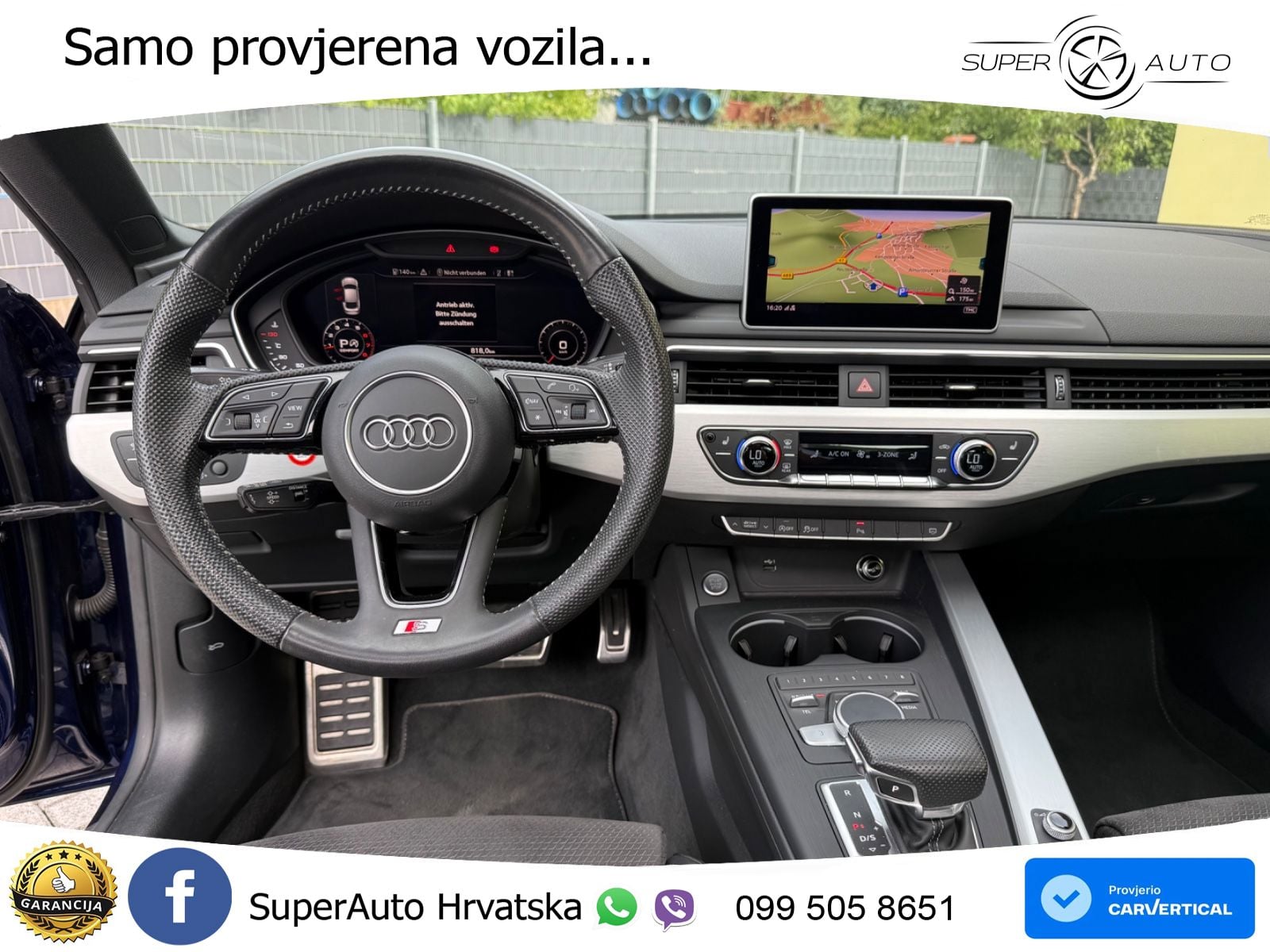Audi A5 Sportback 40 TFSI (190 KS) S tronic S line LED+GR SJED+ACC