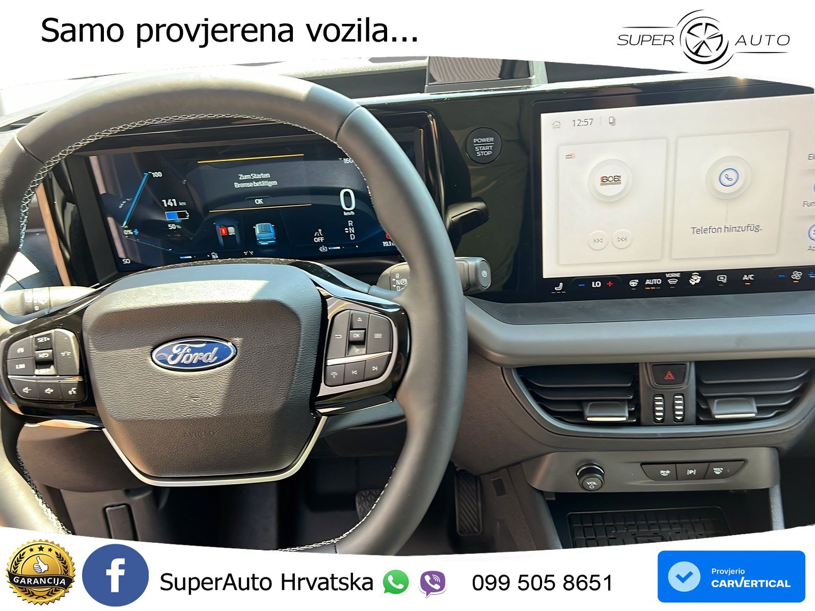 Ford Transit Courier Limited AHK, Winterpkt,Holzboden 136 KS