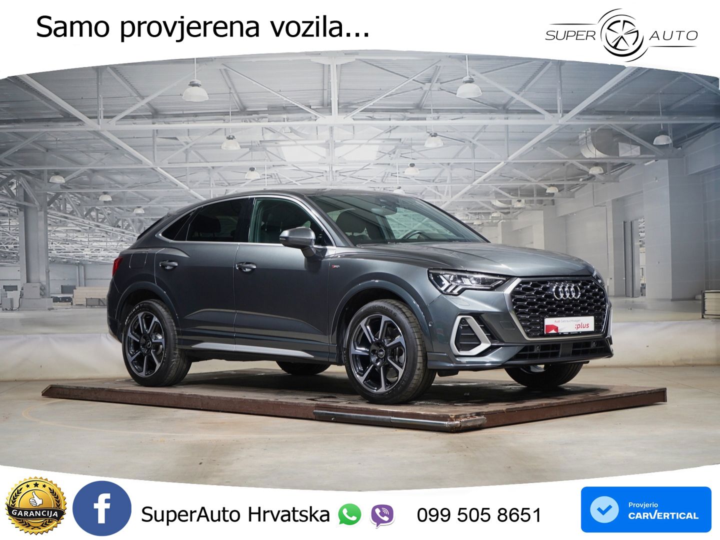 Audi Q3 II Sportback 40 TFSI (190 KS) quattro S tronic S line MATRIX+GR SJED+KAM