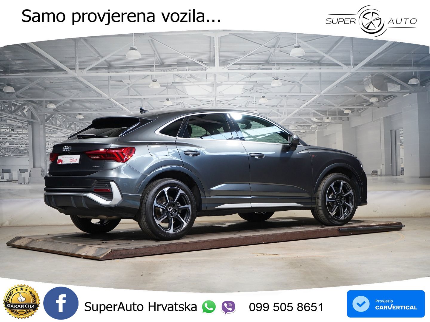 Audi Q3 II Sportback 40 TFSI (190 KS) quattro S tronic S line MATRIX+GR SJED+KAM