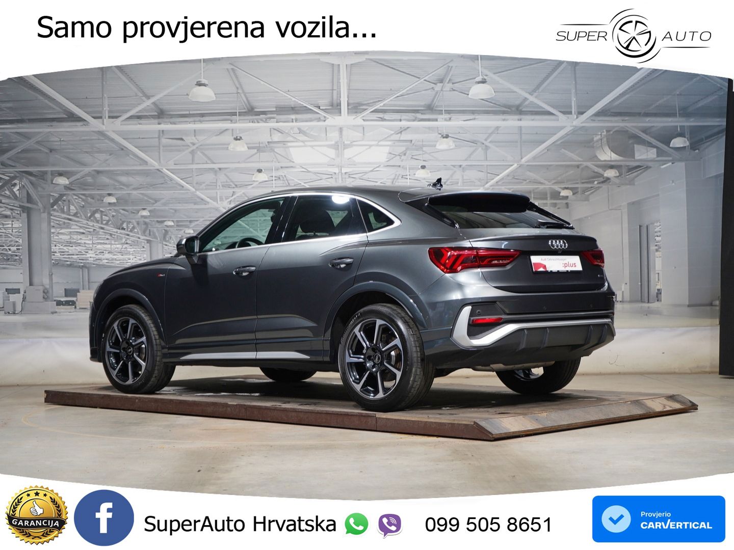 Audi Q3 II Sportback 40 TFSI (190 KS) quattro S tronic S line MATRIX+GR SJED+KAM