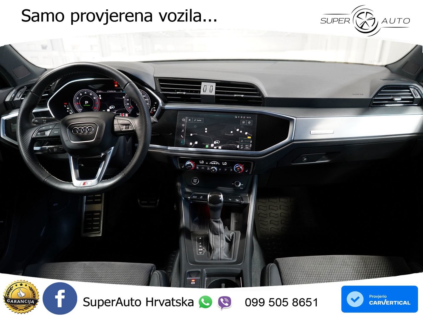 Audi Q3 II Sportback 40 TFSI (190 KS) quattro S tronic S line MATRIX+GR SJED+KAM