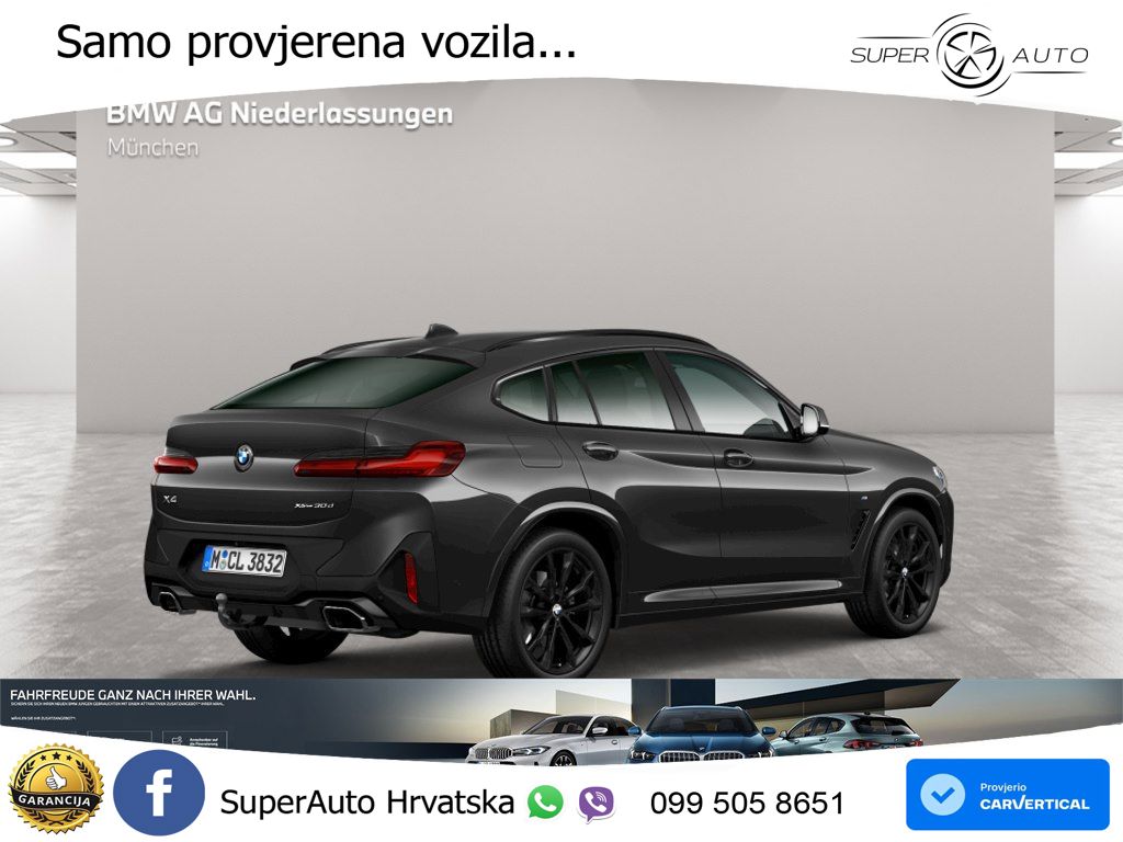 BMW X4 30d (286 KS) xDrive Steptronic M Sport LED+GR SJED+ACC